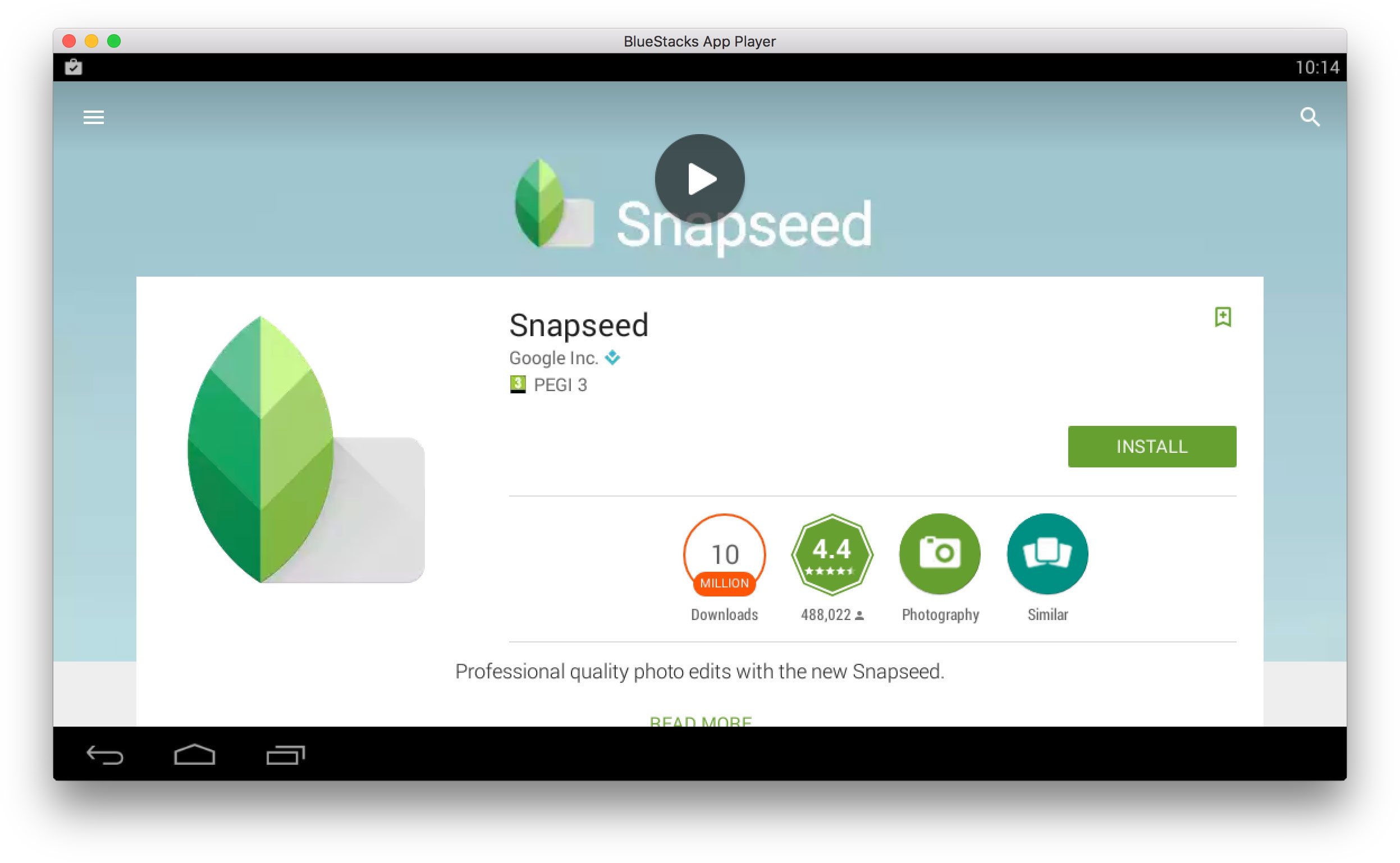 direct download snapseed for pc desktop free download