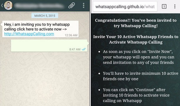 what about whatsapp scams