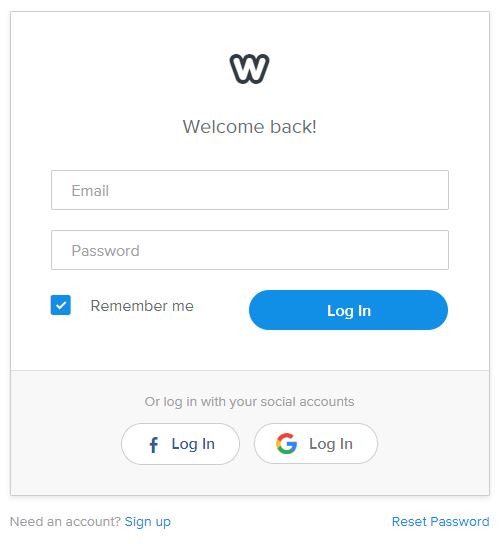 Weebly Login